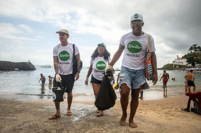 Sprite engajou mais de 2 mil pessoas como voluntárias