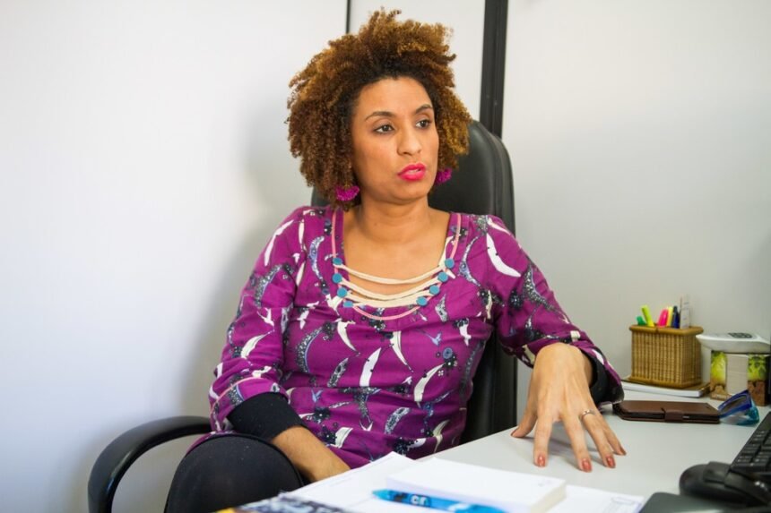 A vereadora Marielle Franco (Psol-RJ), assassinada em 2018 — Foto: Fotoarena/Folhapress