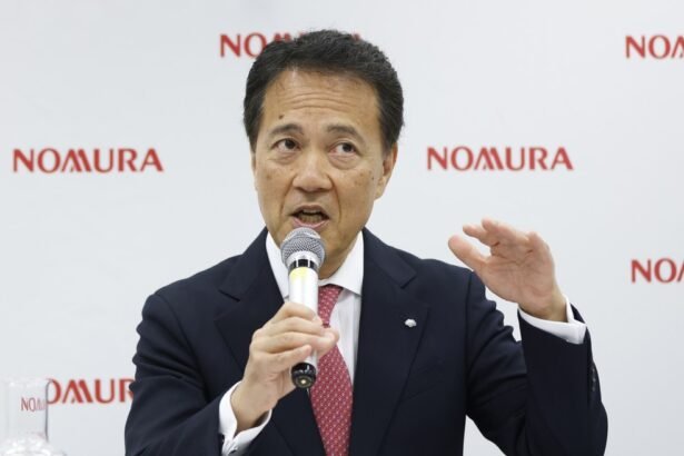 Kentaro Okuda, CEO da Nomura Holdings — Foto: Kiyoshi Ota/Bloomberg