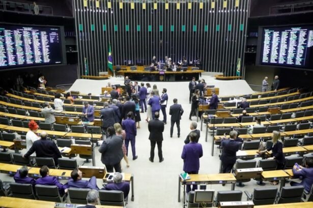 Sessão de votação no plenário da Câmara — Foto: Mário Agra/Câmara dos Deputados